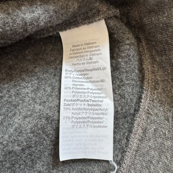 Crewcuts Gray Leopard Faux Fur Pocket Dress Girls 12 Animal Print Sleeveless - Picture 6 of 6